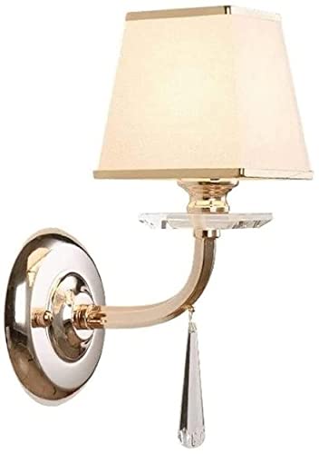 Lámpara de pared E14 de hierro WQHPLMD para iluminar zonas oscuras