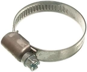 DIRECT HARDWARE Pack of 6 Hose Clamp Jubilee Clip 25Mm - 40Mm Ss Stainless Steel
