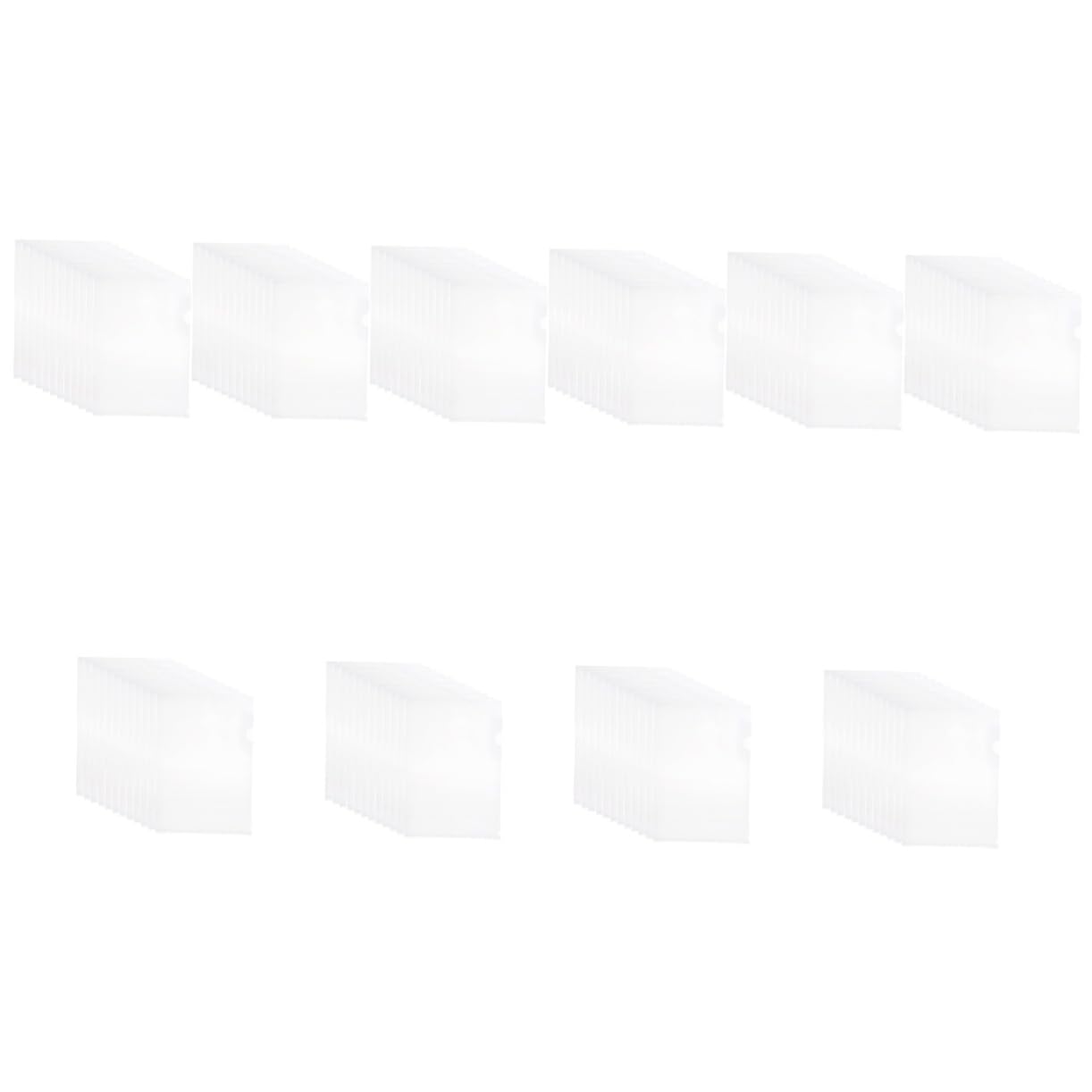 SHINEOFI 120 Stk übersichtlicher Dokumentenordner dokumententasche dokumenten tasche Aktentaschen aus Papier Aktenordner briefumschläge transparente Dokumentenmappe Dateisatz Schutz a4
