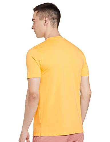 Image of Max Men's Cotton Regular Fit Half Sleeves Crew Neck Solid Lounge T-Shirt
