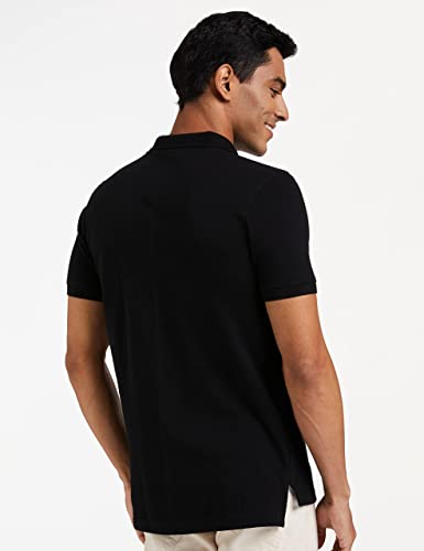 Image of Amazon Brand - Symbol Men's Cotton Rich Solid Polo Tshirt | Collar Tshirts | Half Sleeves | Plain-Regular Fit (Available in Plus Sizes and Combo Pack of 2)