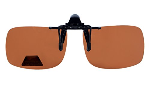 Eyekepper Rectangular Flip up Polarized Clip-on Sunglasses2