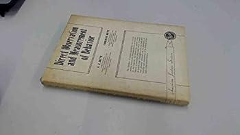Hardcover Direct observation and measurement of behavior, (American lecture series. Publication no. 763. A monograph in the Bannerstone division of American lectures in radiation therapy) Book