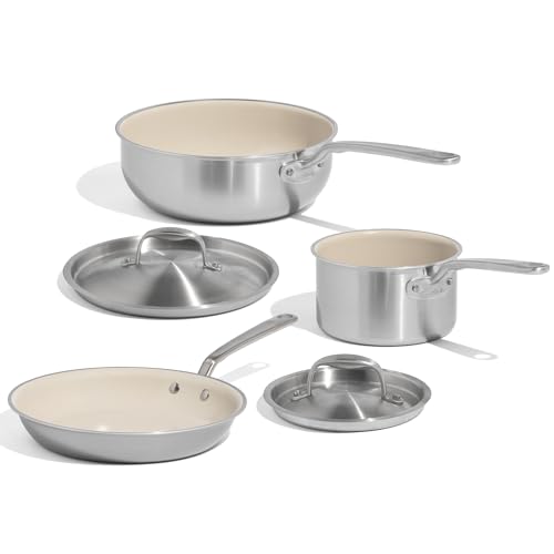 Made In Cookware 5 Pc Ceramic Non Stick Cookware Set