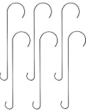 6-Pack of Squirrel Stopper Stainless Steel Branch S Hook 23'