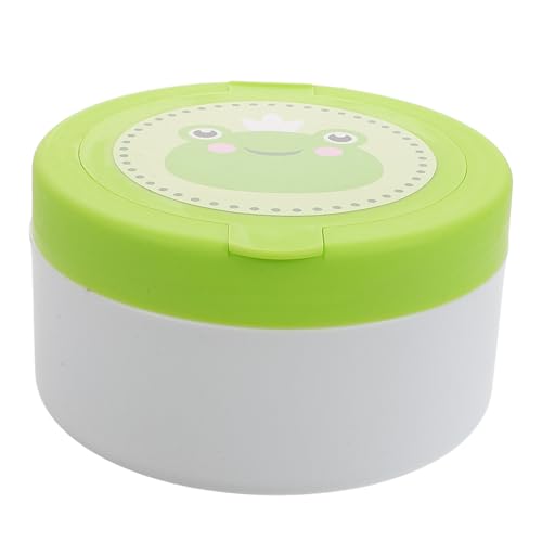 MERRYHAPY Talcum Powder Puff and Storage Box Newborn for Body Face Easy Application Portable Design