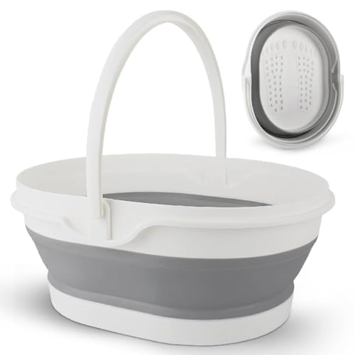 Collapsible Foot Soaking Tub for Foot Bath Soak Spa, Foot Tub for Soaking Feet Massager Health Care,...