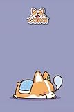  Corgi Notebook: Lined Pages Notebook Small Size 6x9 inches / 110 pages / Original Design For Cover And Pages / It Can Be Used As A Notebook, Journal, Diary, or Composition Book.