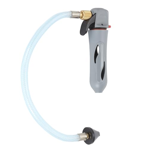 Destapacaños con cartucho CO2 roscado y manguera flexible gris miniatura 2