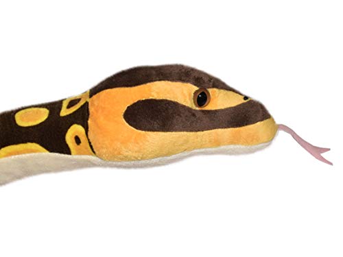 Wild Republic Snakes, Snake Plush, Stuffed Animal, Plush Toy, Gifts for Kids, Ball Python, 54" - Image 4