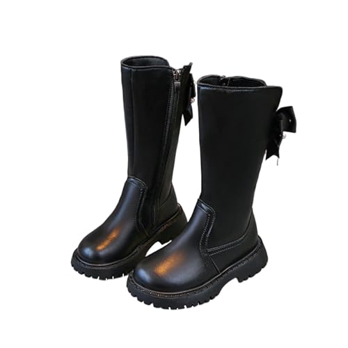Ctreela Horse Riding Boots for Little Kids/Big Kids Knee High Zipper High Boot Tall Equestrian Shoes for Girls Fall Winter