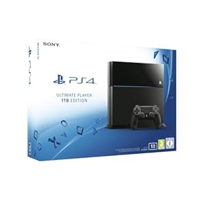 Sony Playstation PS4 1TB Black Console (Renewed)
