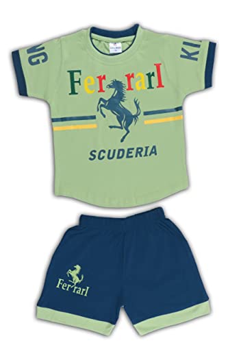 Image of Kids T-Shirt Set | Best Combo Sets Outfits for Kids - Green