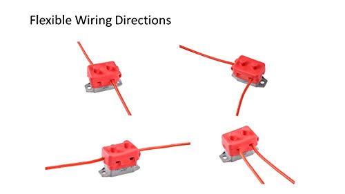 Image of GLOSO E518 Stud Type Circuit Breakers, Lengthwise Bracket, Auto Reset (T1) - 1 Pack (15A)