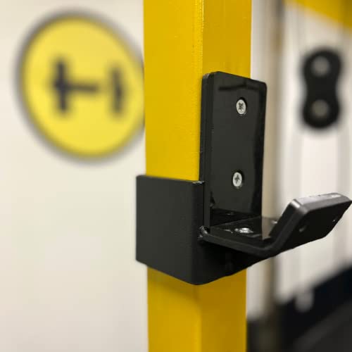 Hulkfit Pro Series Power Cage Squat Rack Home Gym Accessories Black #TOP2