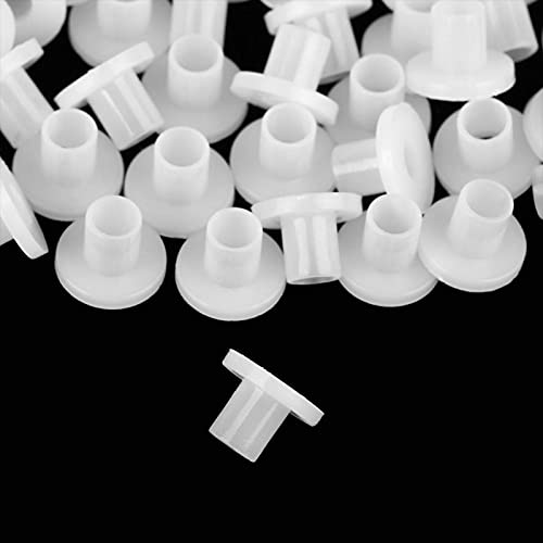 Transistor-Unterlegscheibe, 100pcs Transistor-Unterlegscheibe isolierte Plastikdistanzscheiben(# 4)