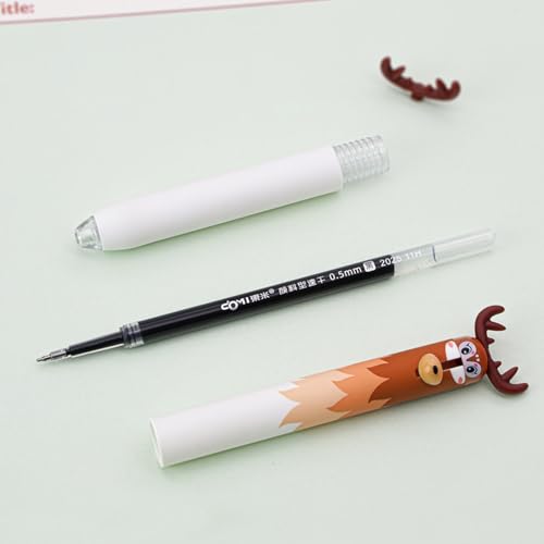 Set de 12 bolígrafos retráctiles de gel punta 0.5mm miniatura 7