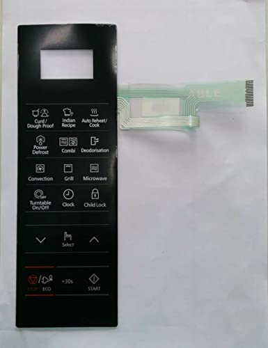 Image of Able CE1041DFB /2 Microwave Oven Membrane Touch Keypad, Black