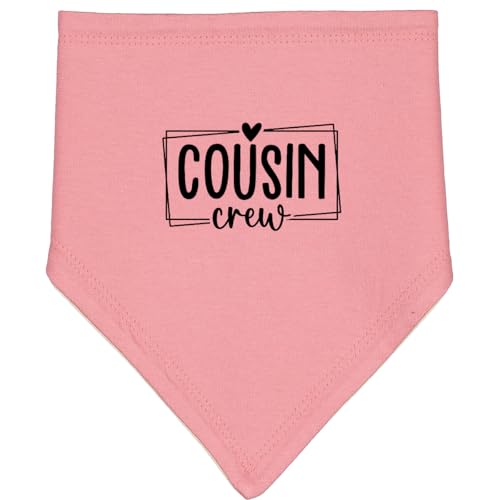 inktastic Cousin Crew Baby Bandana Bib