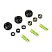 TRUGLO Bowfishing Slide Safety System for Arrow - Preventing Potential Accidents Includes 3 Nocks, 3 Arrow Slides & 3 Slide Stops