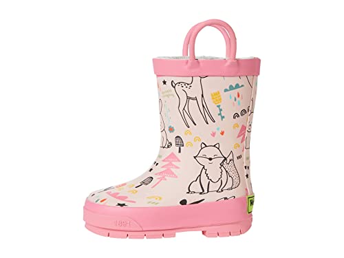 Western Chief Girl's Forest Doodle Tread Loop Boot (Toddler/Little Kid/Big Kid)4