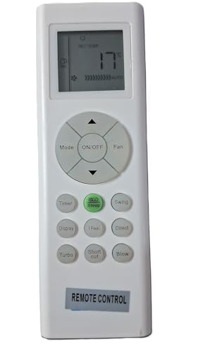Image of AYAME Compatible for Blue Star AC Remote 201B Model (RG66Y2 /BGEF) Suitable 1 Ton 1.5 Ton 2 Ton Split and Window Air Conditioner