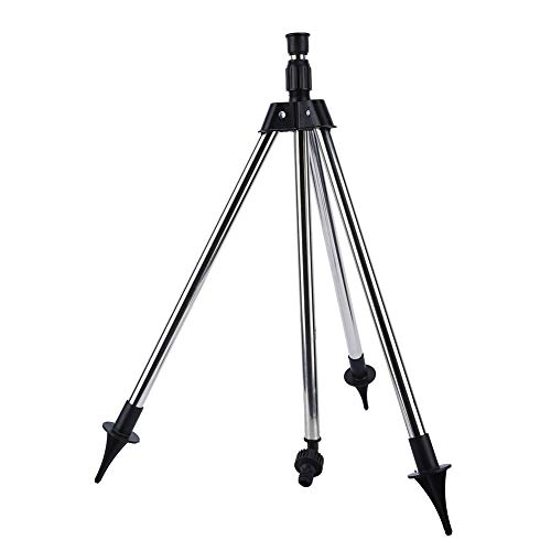 Aspersor de trípode regulable de acero inoxidable para riego 4