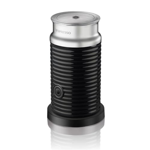 NESPRESSO Aeroccino 3 elektrischer Milchaufschäumer schwarz