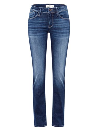 Cross Jeans Damen Jeans Rose - Regular Fit - Blau - Mid Blue W28-W38 Stretch, Größe:34W / 32L, Farbvariante:Mid Blue 073 Cross Jeans Damen Jeans Rose - Regular Fit - Blau - Mid Blue W28-W38 Stretch, Größe:34W / 32L, Farbvariante:Mid Blue 073