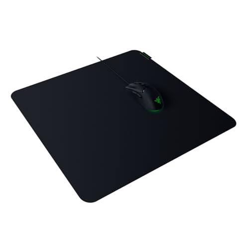 Sphex V3 Large - Tappetino per mouse da gioco ultrasottile (Spessore 0,25 mm, Tappetino per mouse, Design liscio, Policarbonato robusto, Base adesiva antiscivolo, Policarbonato) Nero - Mouse gaming - Immagine 1