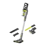 RYOBI 18 V ONE+ Akku-Staubsauger RSVS18-0L, 30 AW Saugleistung, Dual-Zyklon-Filtration, HEPA-Filter, LED-Düse, extra Zubehör, ohne Akku und Ladegerät, Anthrazit