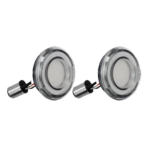 Clignotant avant 12V pour moto et feu arrière rouge ambre pour Touring Softail Dyna