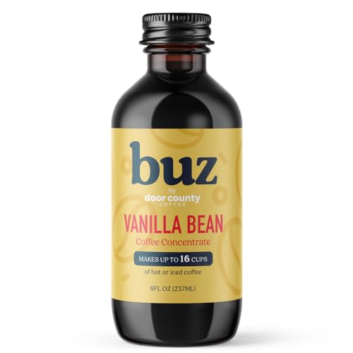Door County Vanilla Bean Coffee Concentrate 8oz