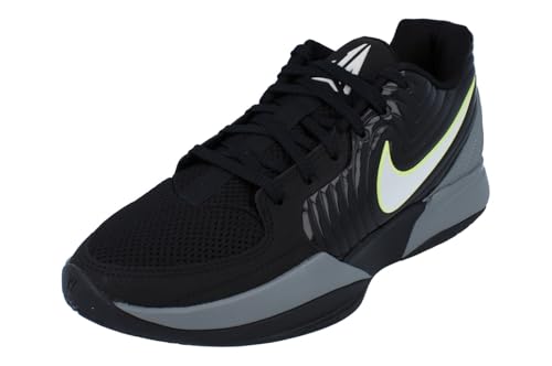 Nike Ja 2 Basketball Shoes (FD7328-001, Black/Light Smoke Grey/Light Lemon Twist/Phantom)