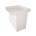 1011823743, Polini Kids Wickelaufsatz für Kommode MALM IKEA in weiß, 1353.9