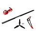 Microheli CNC Carbon Tail Power Package (RED) - Blade Infusion 180