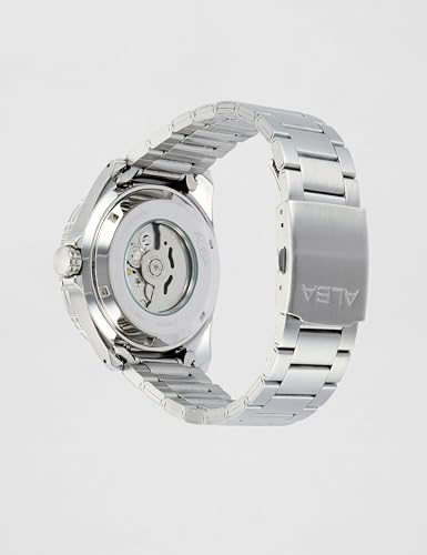 Image of Alba Men's Dual-Tone Bezel with Black Dial Automatic Watch - AU4073X1
