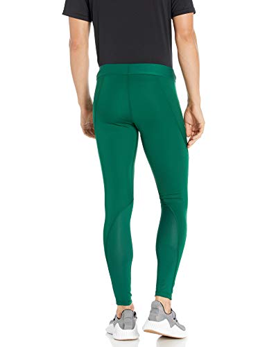 Image of adidas Men's Mid Rise Alphaskin Long Slim Fit Tight Training Pants