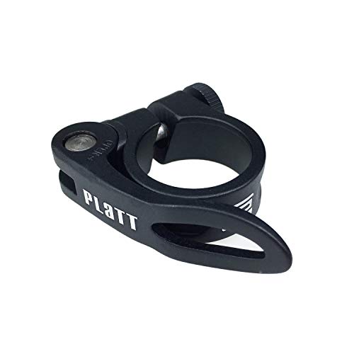 PLATT Fahrrad Sattelklemme mit Schnellspanner Aluminium Legierung Sattelklemme 28 6/31 8/34 9 mm