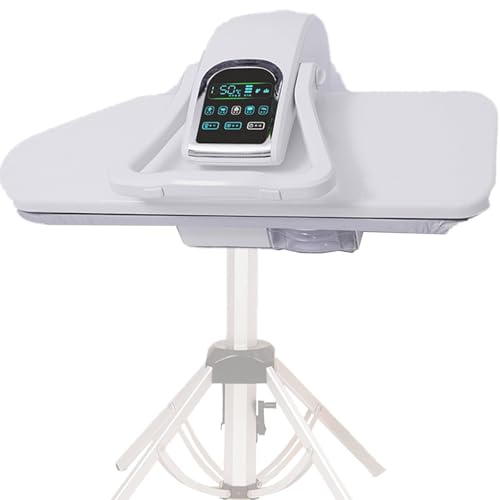 Professional Steam Press Ironing 2200W,66/79/89cm Clothes Ironing Press Machine with Touch Screen Panel, 1L Retrospecti Ironing Machine Fabric Steamer,26inch