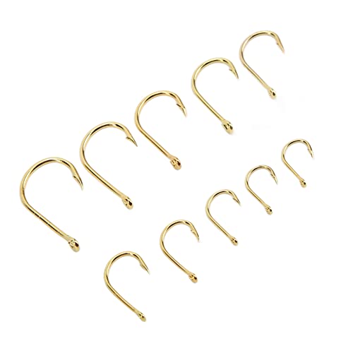 Gaeirt Karbonstahl-Angelhaken, Angelhaken-Set mit hoher Zähigkeit und Aufbewahrungsbox für Meerwasser – Bild 6