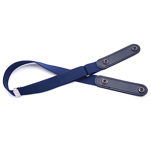 2pcs Women Men Elastic Waistband Belts Stretch No Buckle for Pants Dress Pants3