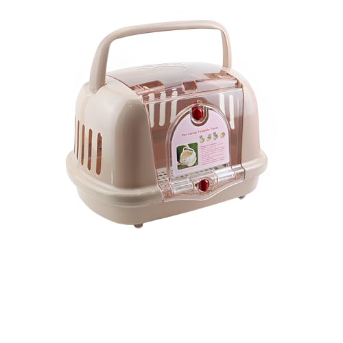 猫 キャリーケース 大容量 ペットキャリーバッグ 四季対応 通気性 ペット用航空箱 猫キャリー 軽量 持ち運び便利 36×51cm ペットキャリーケース おしゃれ ペットバック