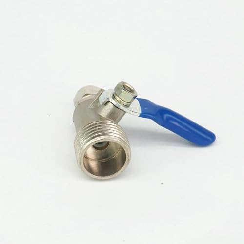Válvula de bola de latón de 1/2 pulgada, conector rápido resistente para manguera 4