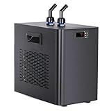 Dialorys 42 Gallon 1/10HP Aquarium Chiller - Energy Efficient Fish Tank Water Chiller for Axolotl, Freshwater & Saltwater Tanks, Quiet & Durable, Model AL-160