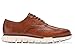 Cole Haan Men's Zerogrand Remastered Wing Tip Oxford, British TAN/Ivory, 12