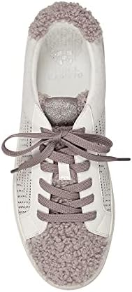 Vince Camuto Women's Footwear Women's Myralyn Casual Sneaker, Dark Taupe/Silver, 5.5 | Image 4