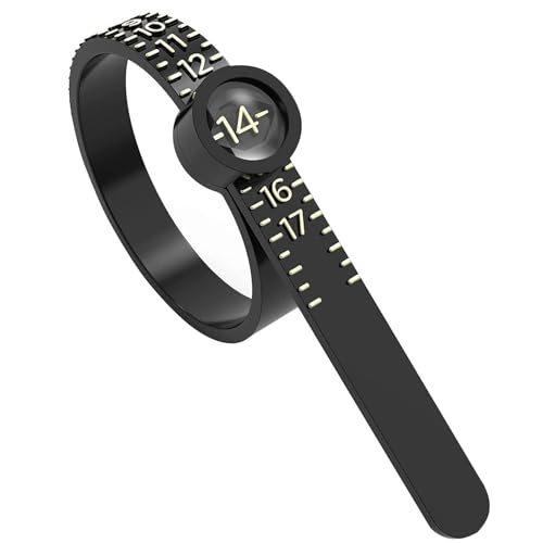 リングゲージバンド リングサイザー測定ツール 指輪 さいず 計測 指輪 測定テープ 拡大鏡付き ジュエリーサイズツール 指輪サイ 計測 フィンガーサイザー測定 リングツール リングサイザー測定 リングゲージ 指輪のサイズを測る方法 便利 使い方が簡単 1-