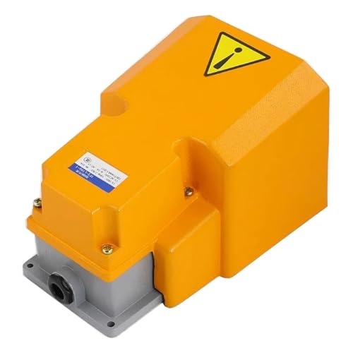Interrupteur au pied LTH-1/6 robuste en fonte d'aluminium