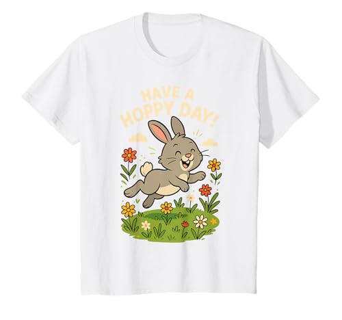 Bambino Avere una giornata luppolata – Funny Rabit Kids Maglietta